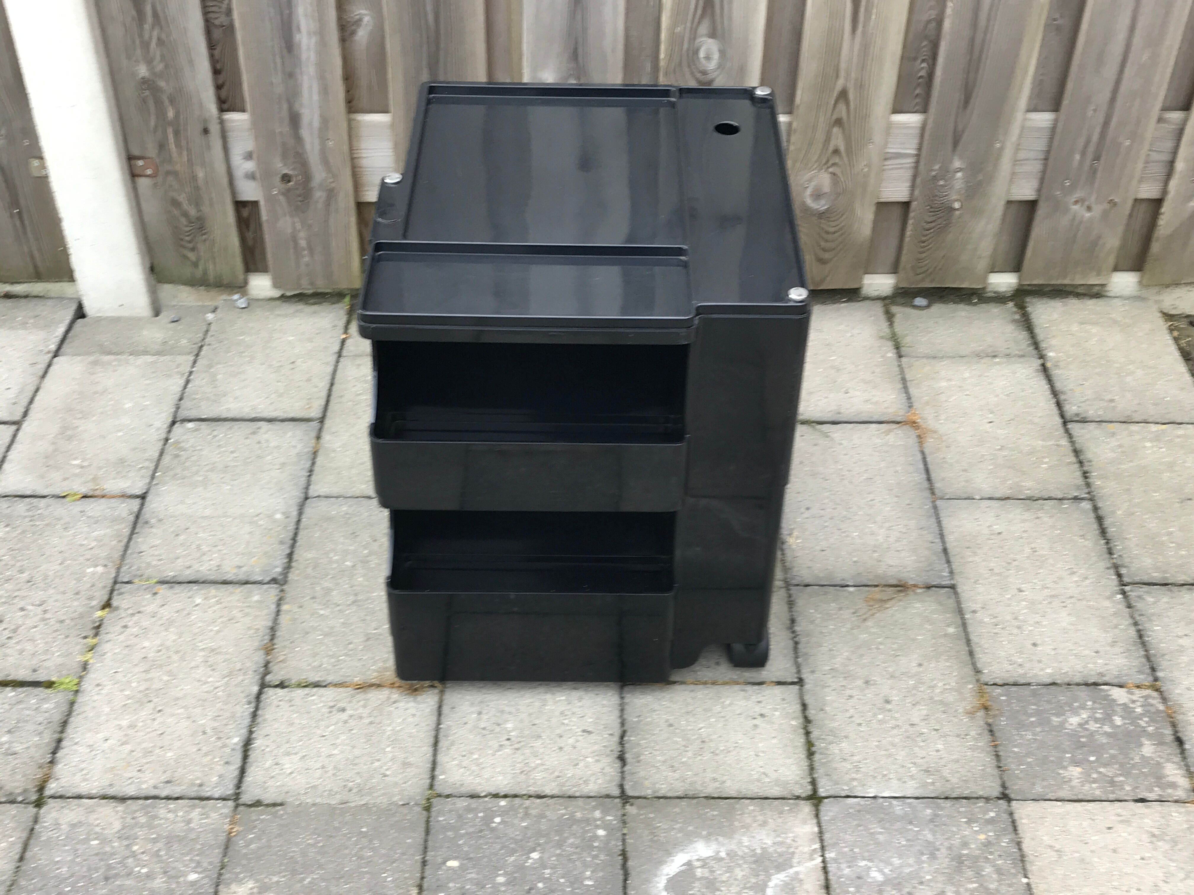 Boby 2/3 trolley by Joe Colombo for Bieffeplast, 1970