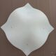 Polished glass ceiling light "Manta Grande" Foscarini