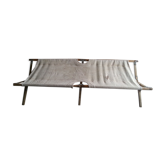 Lit picot ancien militaire pliable numéroté