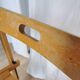 Vintage Trieste Folding Wooden Chair by Aldo Jacober, 1970s
