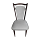 Chaise bois et simili cuir assise