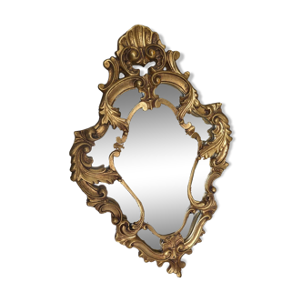 Louis XV style mirror with glazing beads