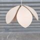 60s flower pendant light