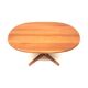 Vintage Danish design coffee table made of solid teak wood made in the 60s