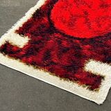 60s 70s rug carpet by Hojer Eksport Denmark
