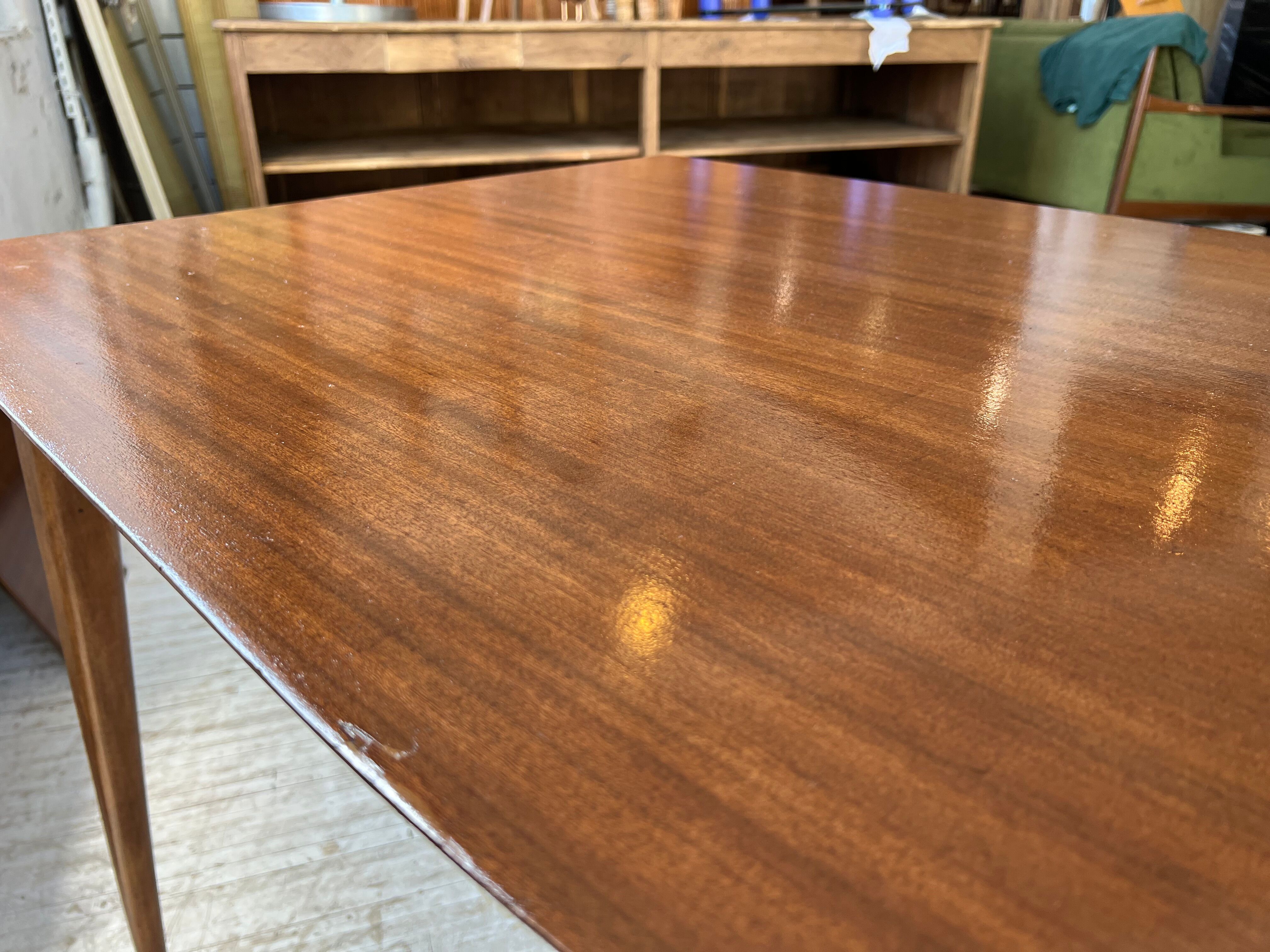 Vintage teak table with extensions, Denmark, 1960