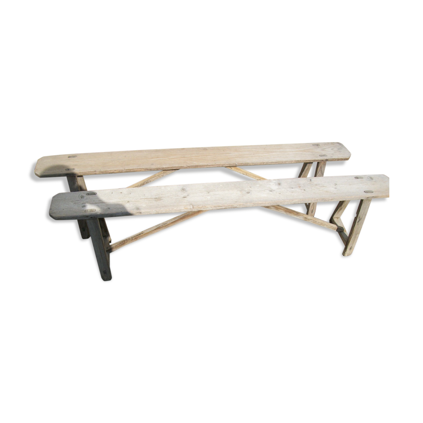 Pair of benches