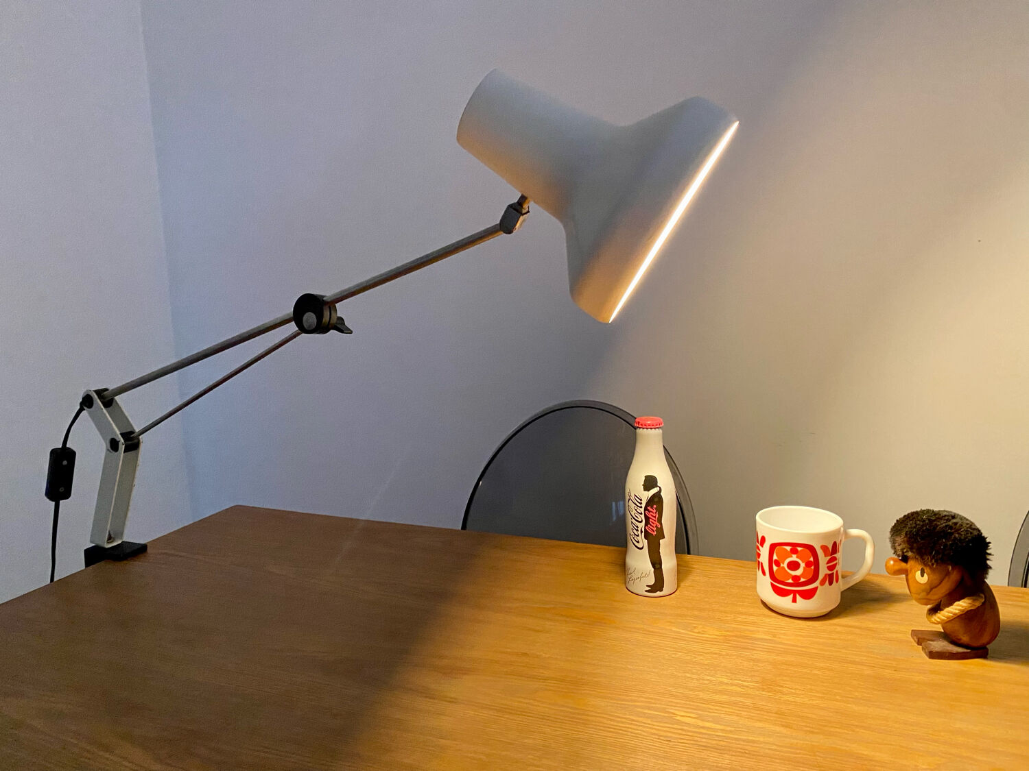 Articulated desk lamp Ex-GDR vintage 70s-80s