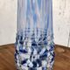 Glass bottle vase of Clichy