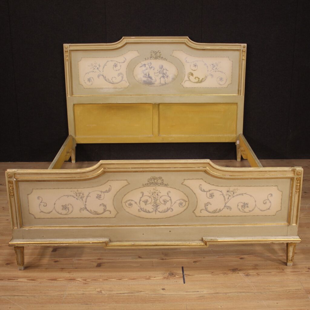 Venetian double bed in Louis XVI style