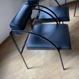 A pair of Vienna armchairs from the 80s