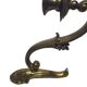 Antique bronze wall lamp, Germany, 1900s