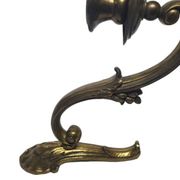 Antique bronze wall lamp, Germany, 1900s