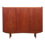 Teak highboard, Danish design, 1960s, production: Denmark