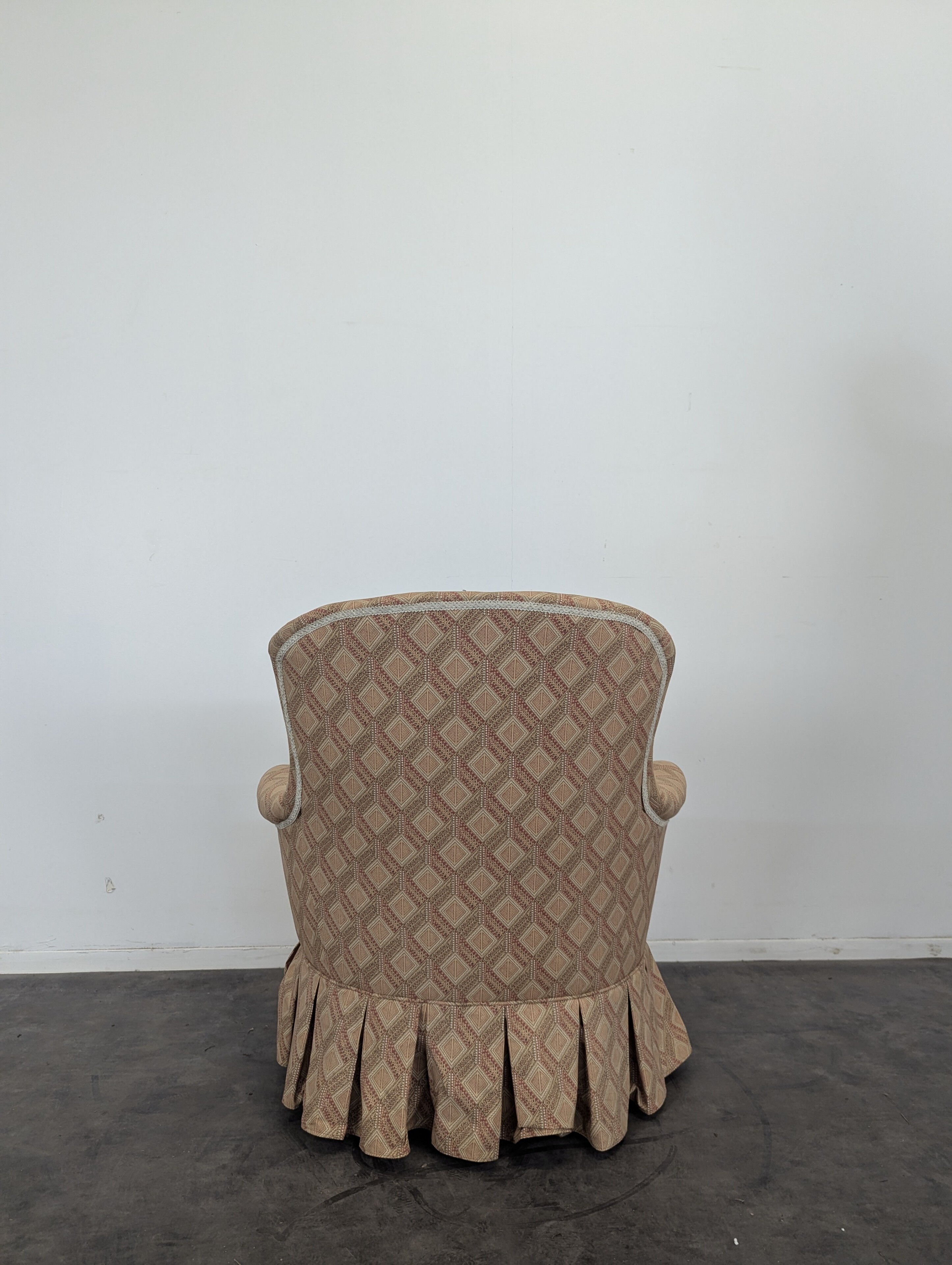 Pair of frog armchairs from the Napoléon III period.