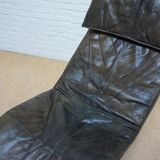 Swedish Leather Skye Lounge Chair by Tord Björklund for Ikea, 1970s