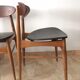 4 Scandinavian chairs 1950