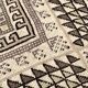 Tapis marocain beige et marron, années 70 - 186x266cm