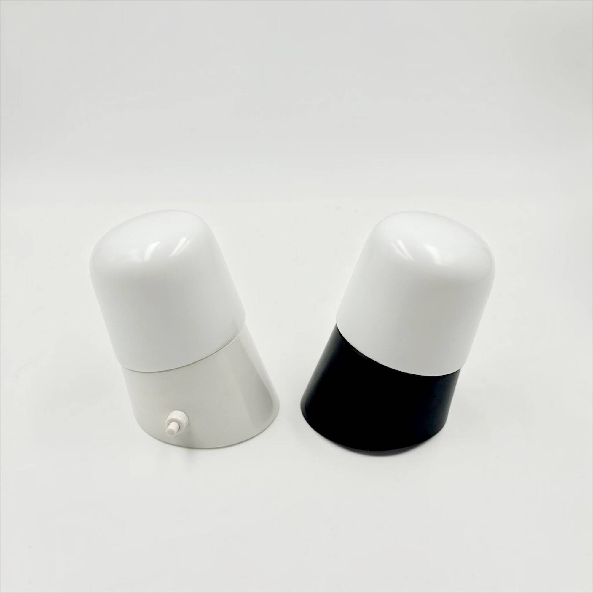 Pair of Italian Opaline Glass Wall Lights, circa 1970