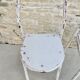 Paire de chaises Mobilor, en métal et bois