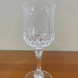 6 large Longchamp stemmed glasses