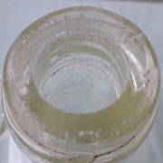 Bubble glass carafe