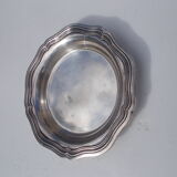Plat métal argenté