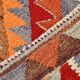 3x12 Handmade Vintage Kilim Runner Rug, 102x362Cm