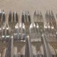 12 silver-plated metal cake forks Liberty Grand Prix