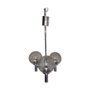 Lustre 3 boules de 1970 space