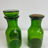 Glass spice jars