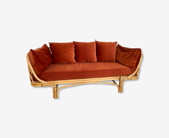 Rattan sofa