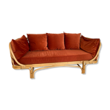 Rattan sofa