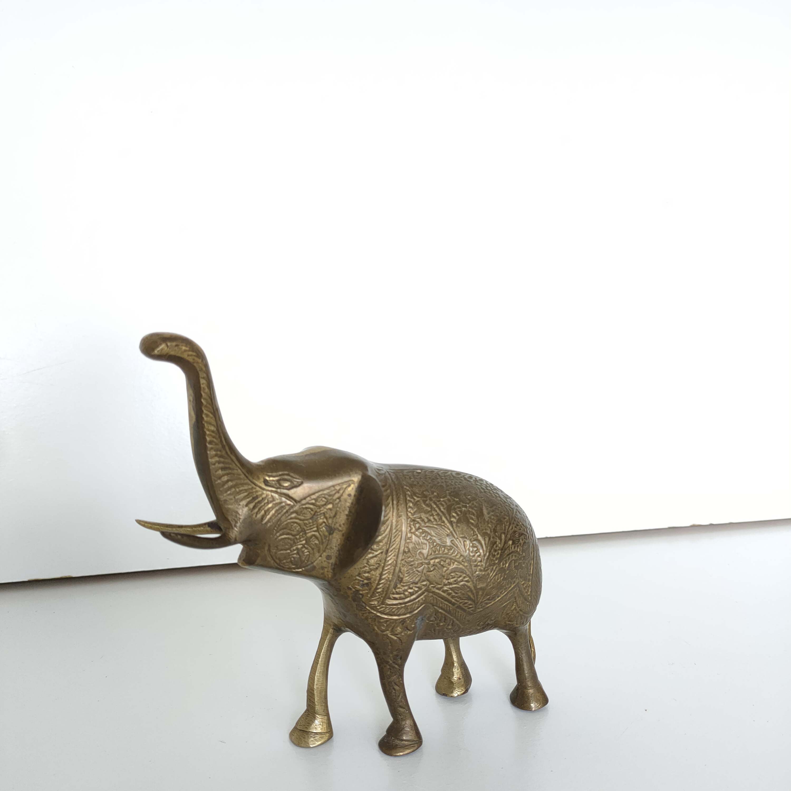 Brass elephant