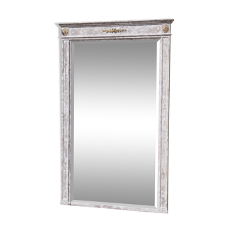 Louis XVI-style trumeau mirror  - 168x106cm