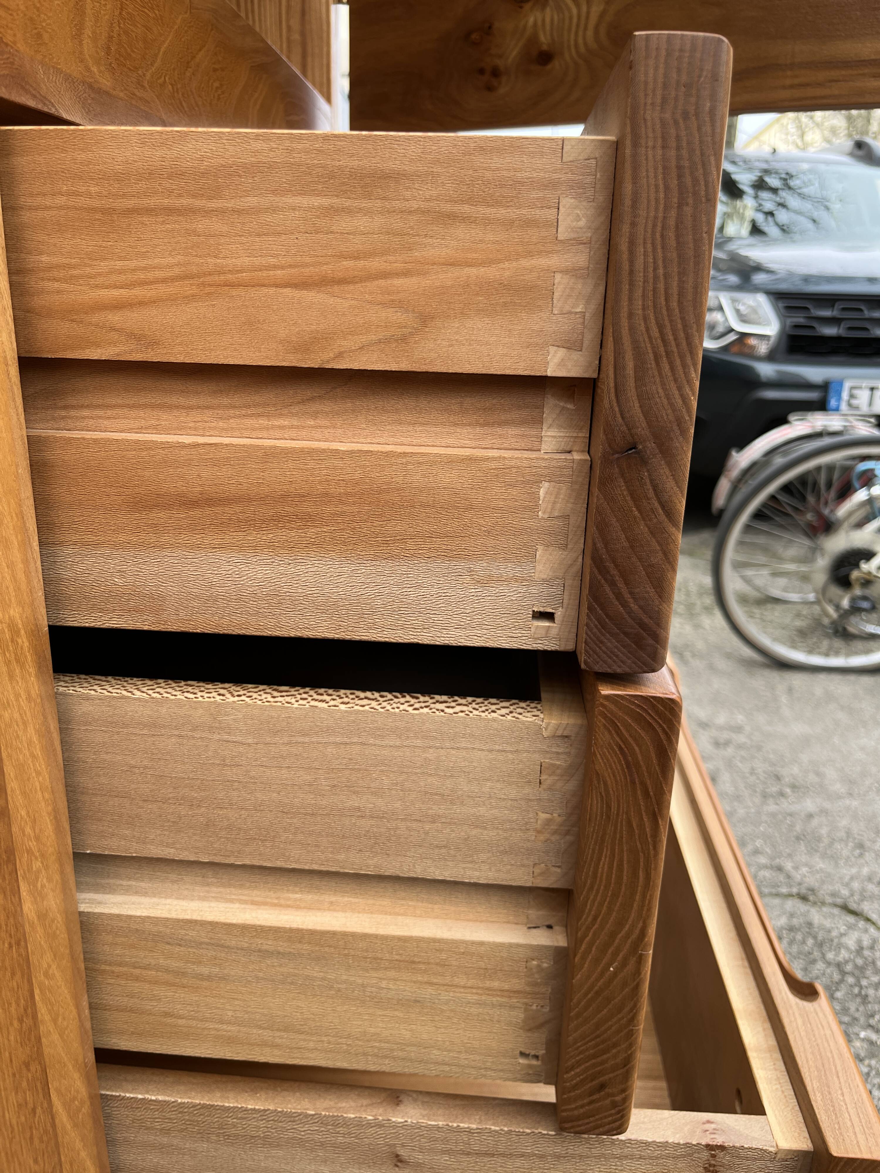 Large elm cabinet from Maison Regain