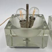"Cubosfera" Table Lamp By Alessandro Mendini For Fidenza Vetraria, 1968