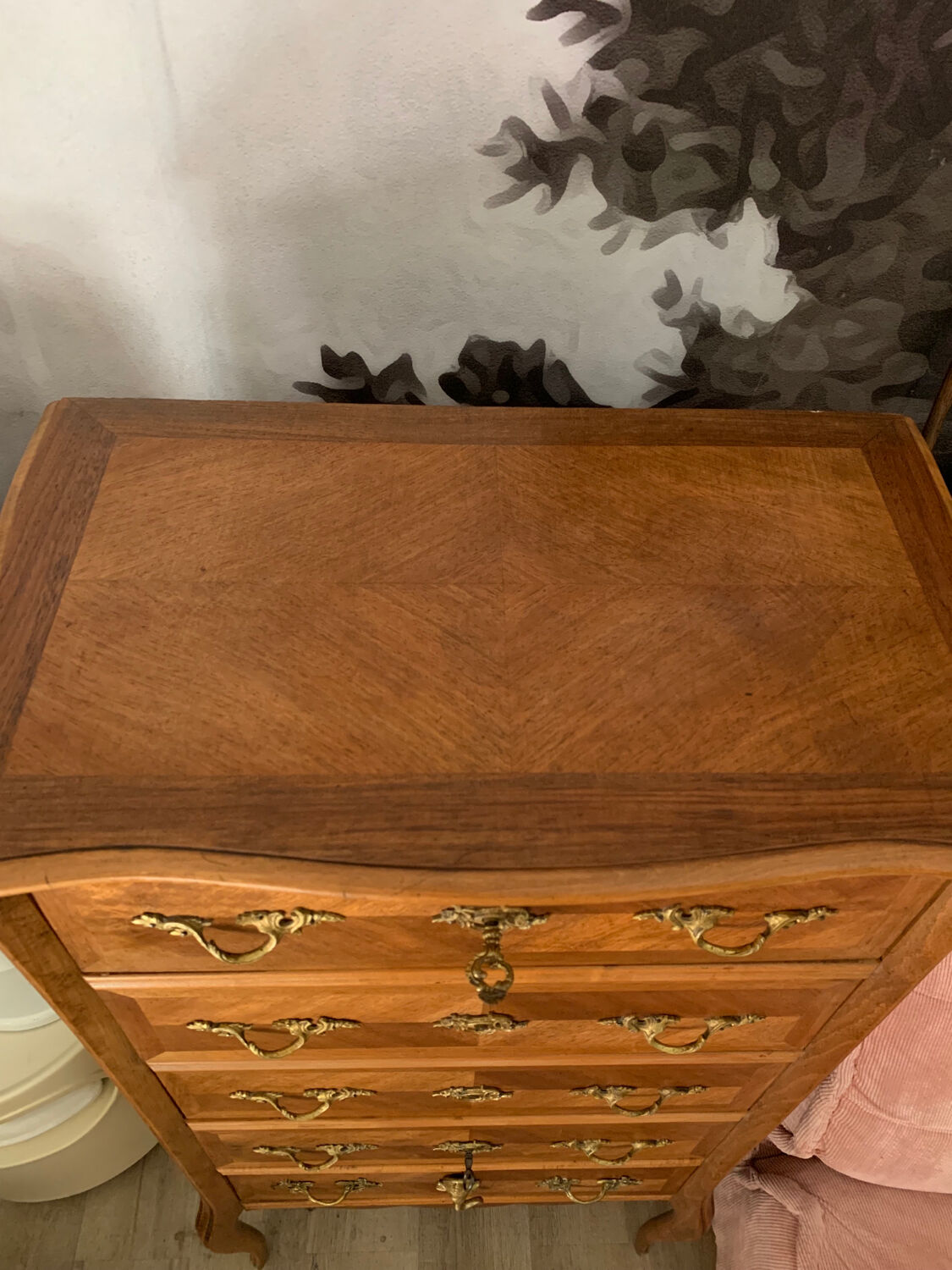 Mid century Louis XV style ragpicker