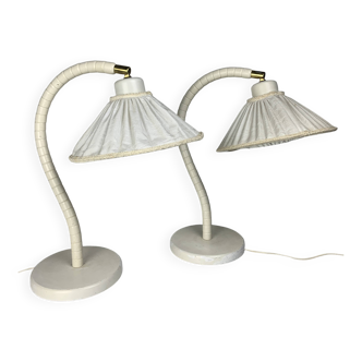 Scandinavian Swedish Modern bedside or table lamps by Markslojd, 1960s