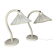 Scandinavian Swedish Modern bedside or table lamps by Markslojd, 1960s