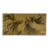 Tableau toile émaillée coqs de DEFFP 13, années 2000