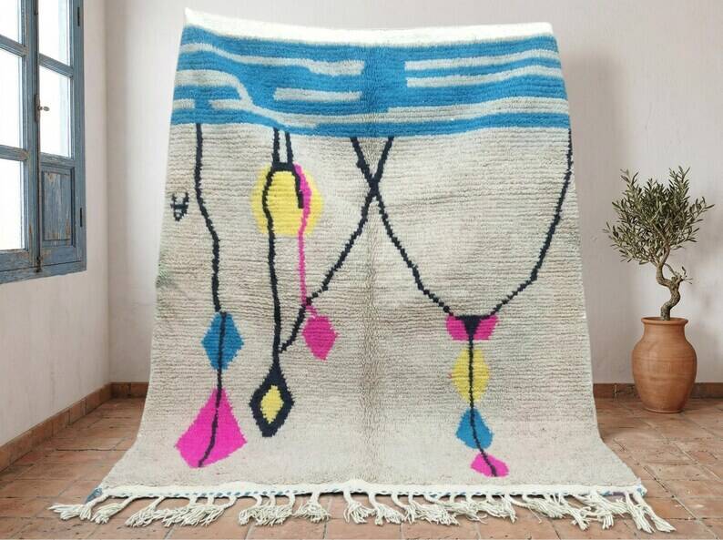 Traditional Moroccan rug 200cm x 300cm