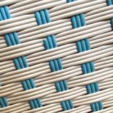 Laundry chest in scoubidou 60s