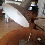 Lampe de bureau 50's dorée