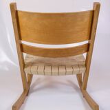 Rocking Chair Model GE674 Made In Olied Oak By Hans J. Wegner For Getama