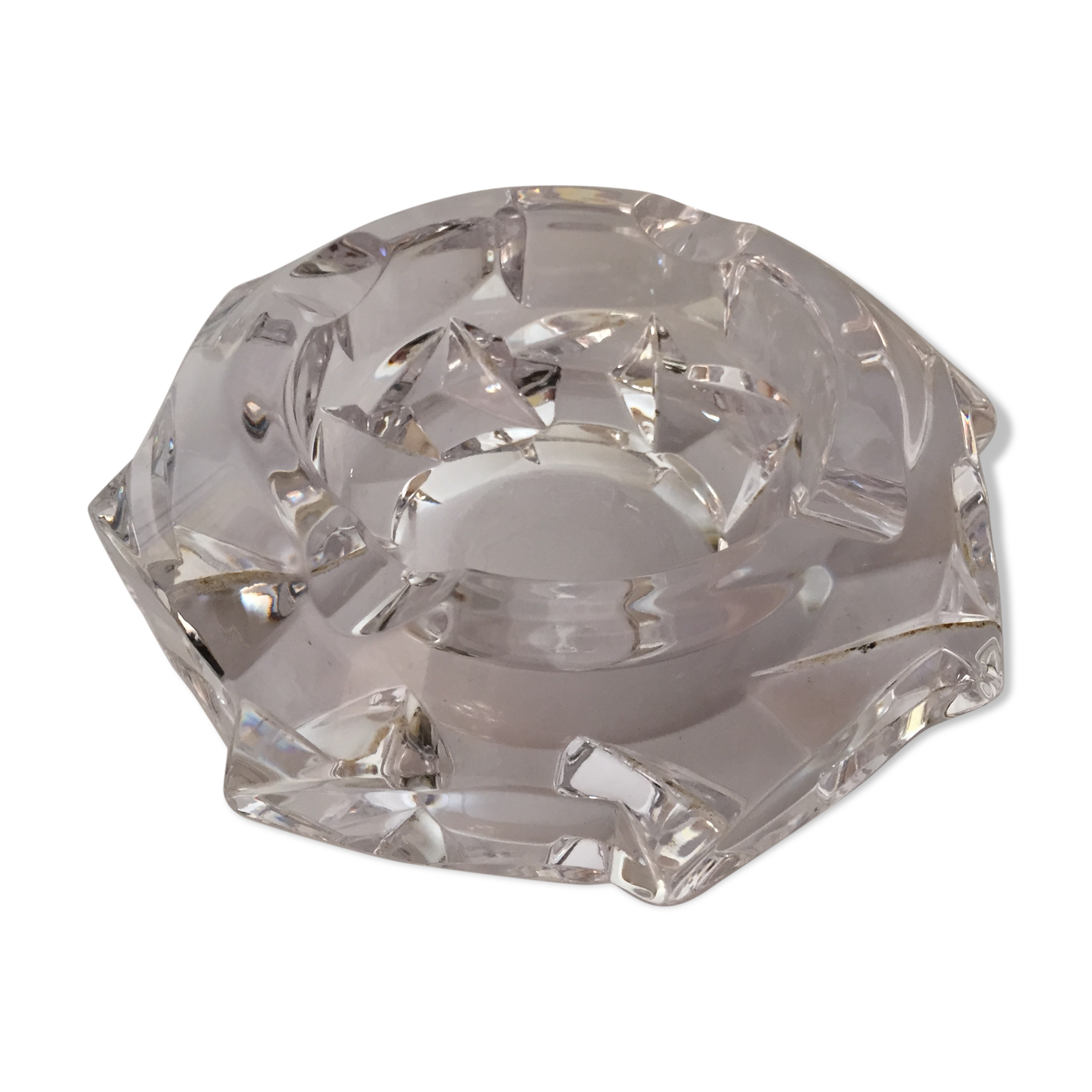 Crystal ashtray