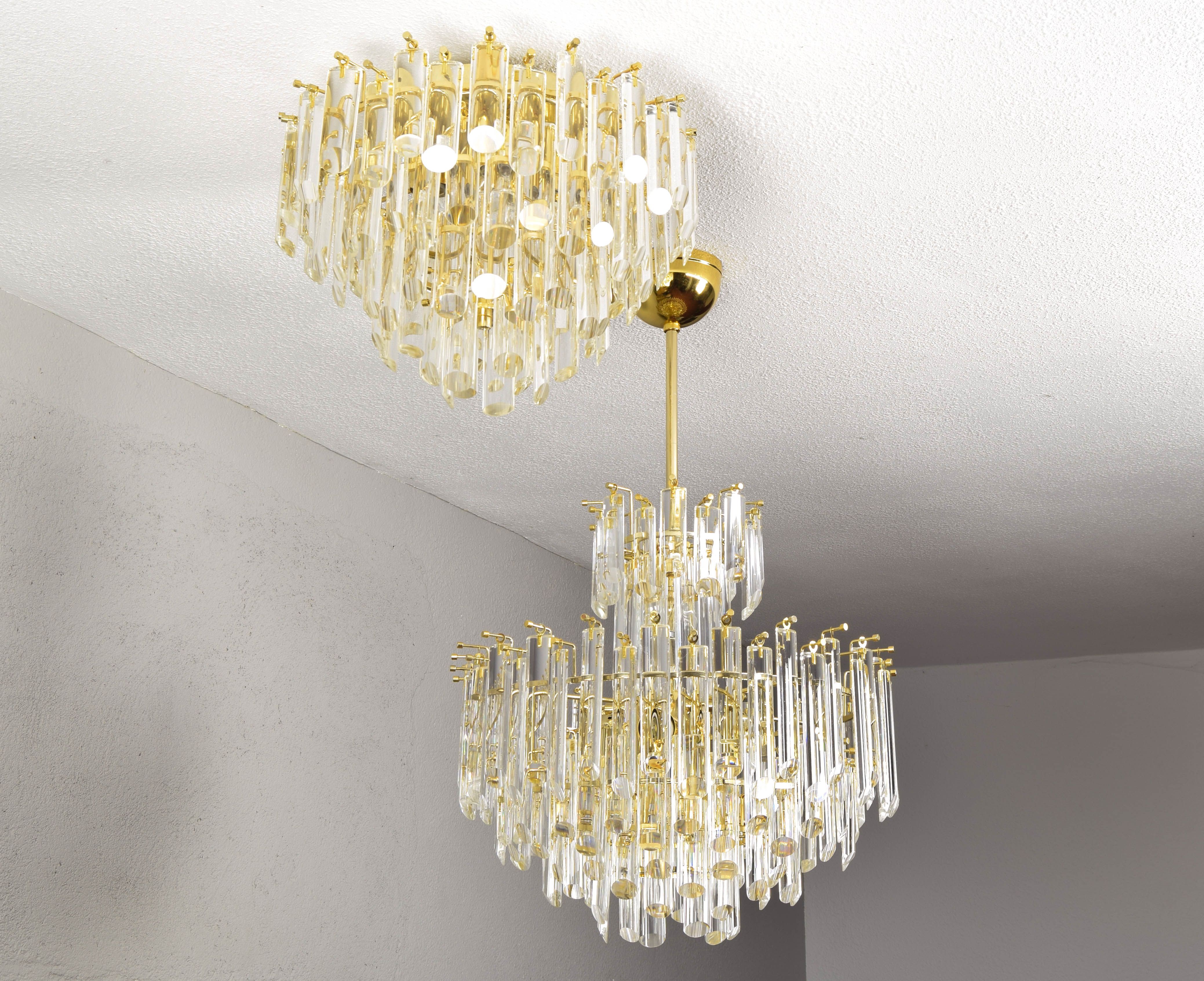 Venini Mid Century Italian chandelier