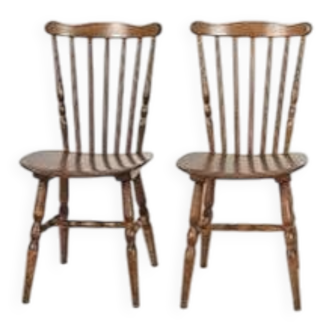 Pair of "Tascoma" Chairs – Baumann – Organic Design 70s