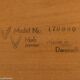 Table à manger des années 1960, Spøttrup