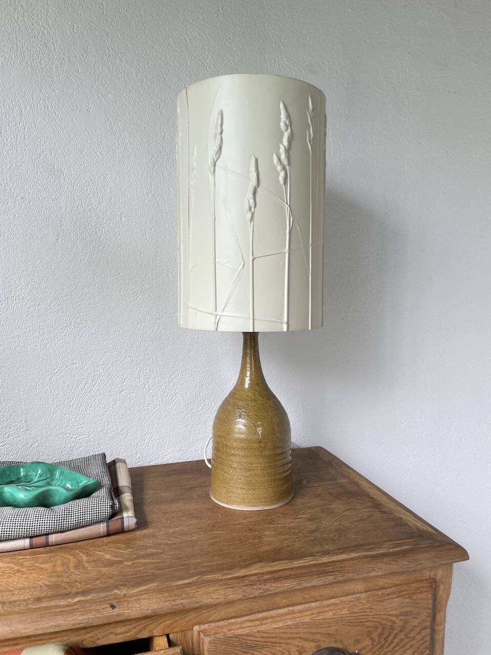 50s ceramic lamp Poteries du Marias